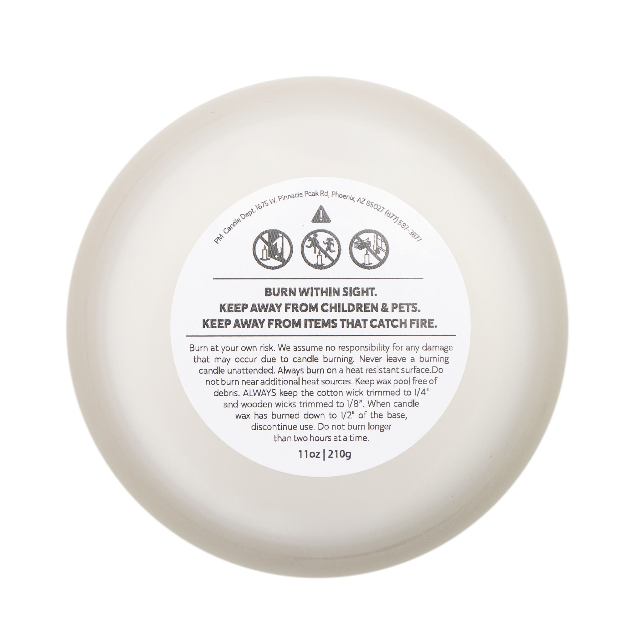 Multi-Scent Jimothy Nightscape Candle — Seattle Frosted Glass 11oz