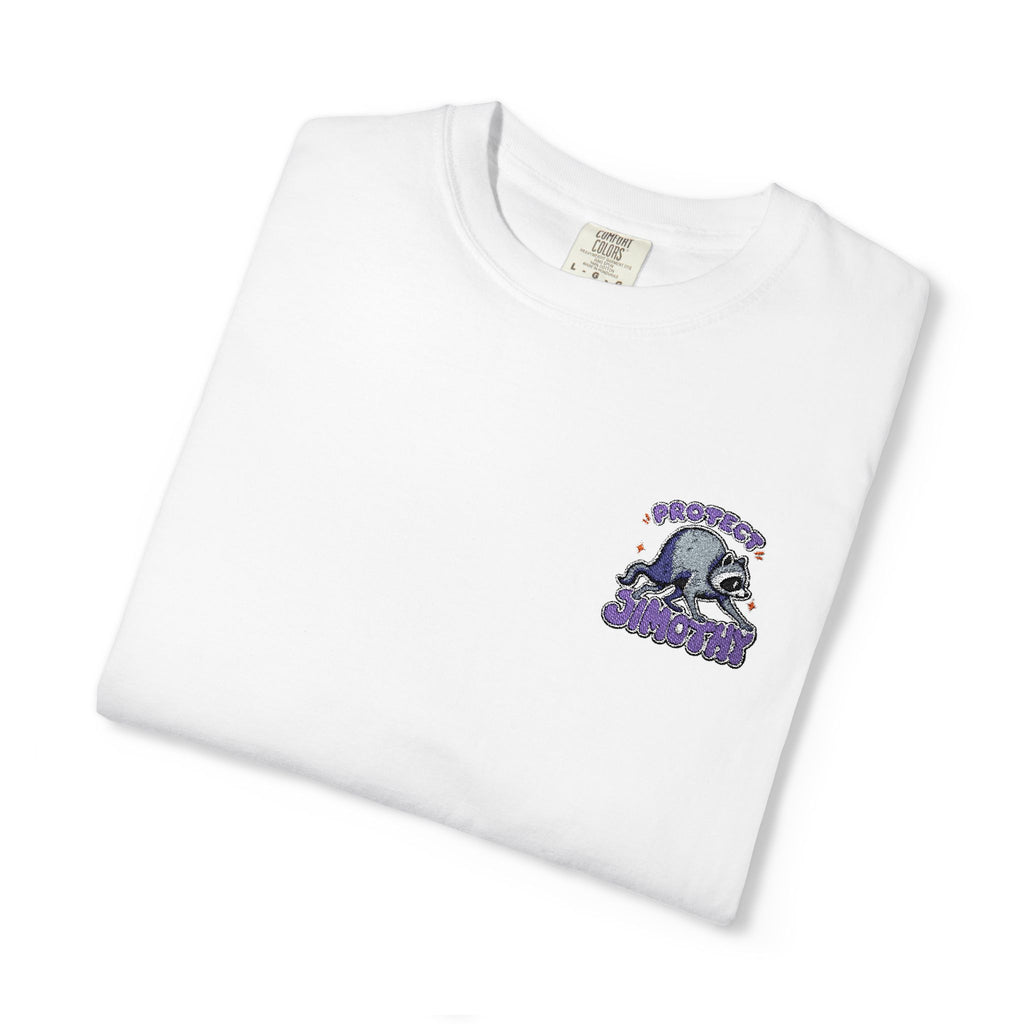Uni-Sex Tee - Protect Jimothy Crew Chest Graphic Tee