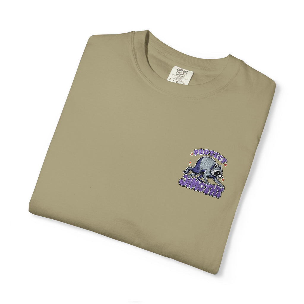 Uni-Sex Tee - Protect Jimothy Crew Chest Graphic Tee