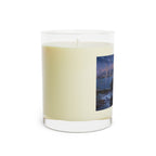 11oz Scented Candle with City Harbor Raccoon Artwork