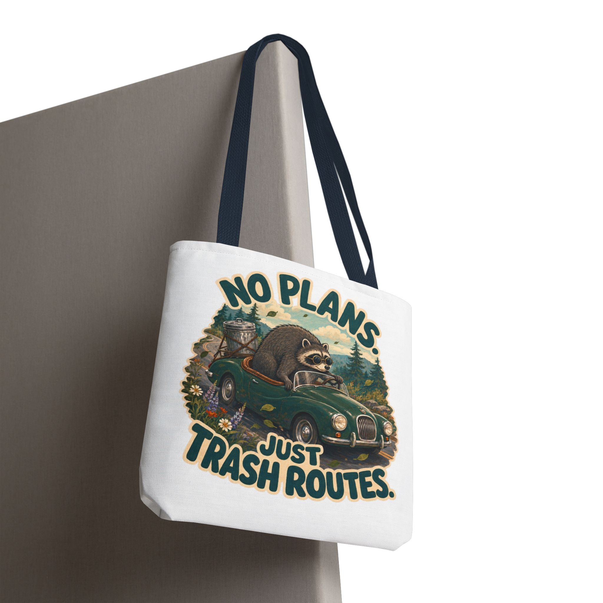 Multi-color Tote Bag -  Jimothy "No Plans Just Trash Routes"