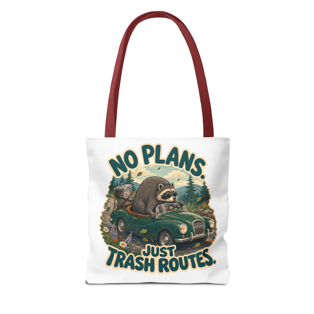 Multi-color Tote Bag -  Jimothy "No Plans Just Trash Routes"