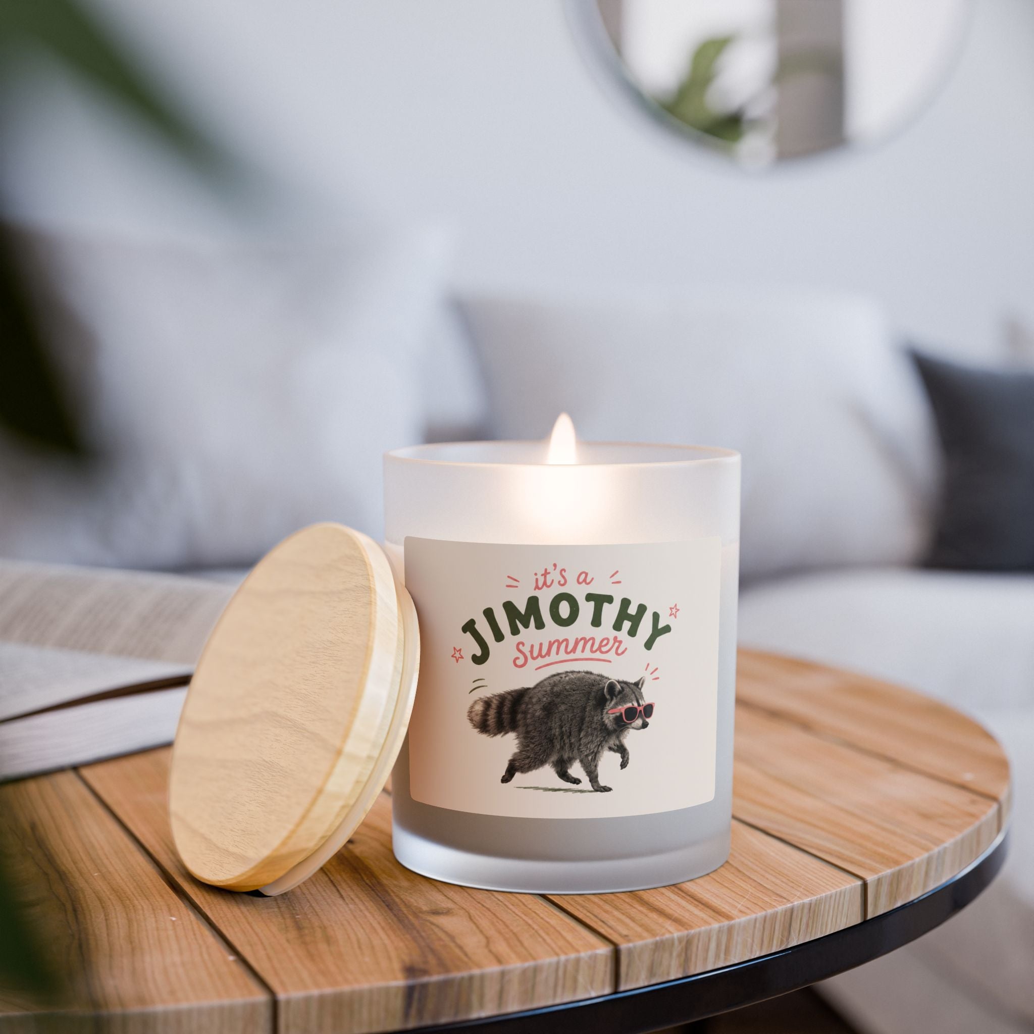 Multi-Scent Jimothy Summer Candle (Wood Wick)