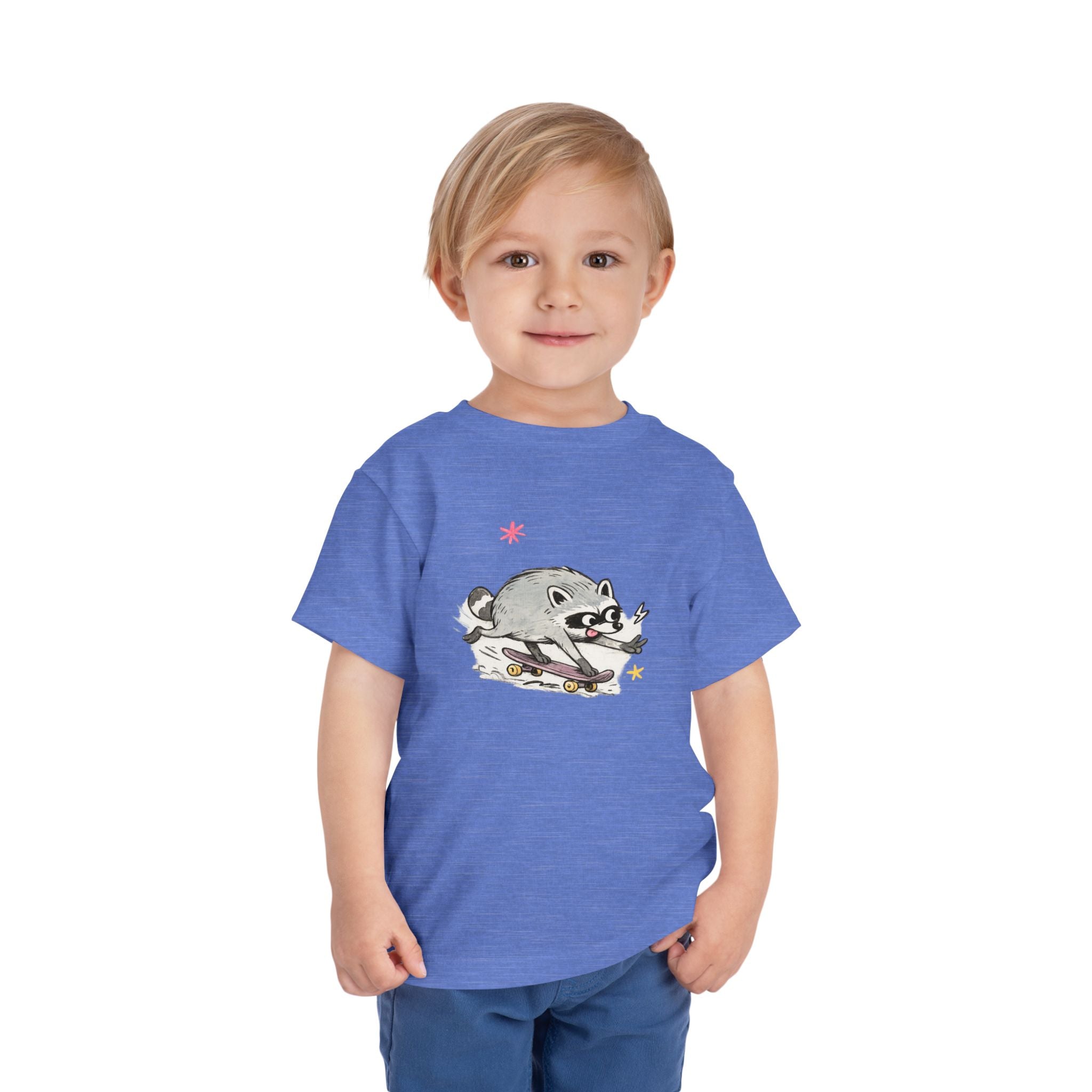 Toddler Tee — Design #3 Skateboarding Jimothy Kids Shirt