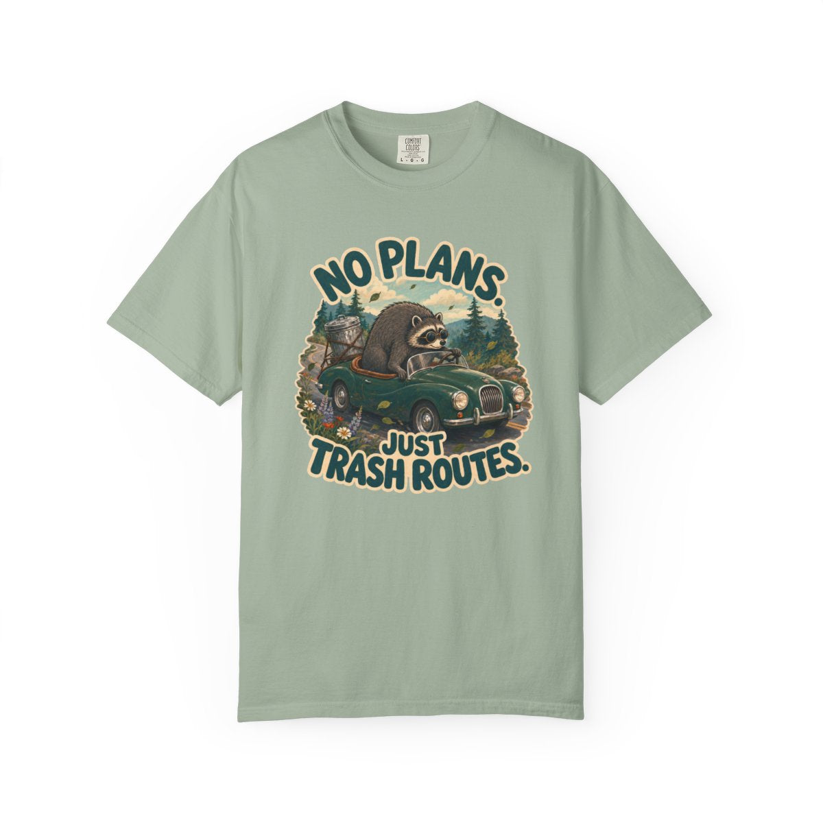 Unisex Multi-Color - Jimothy No Plans Just Trash Routes T-Shirt