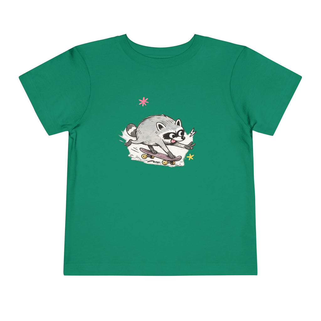 Toddler Tee — Design #3 Skateboarding Jimothy Kids Shirt
