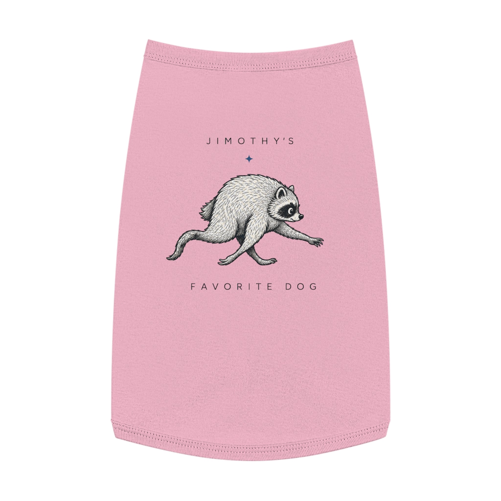 Jimothy Pet Tank Top – Cute Vintage Illustration Dog & Cat Tee
