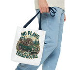 Multi-color Tote Bag -  Jimothy "No Plans Just Trash Routes"