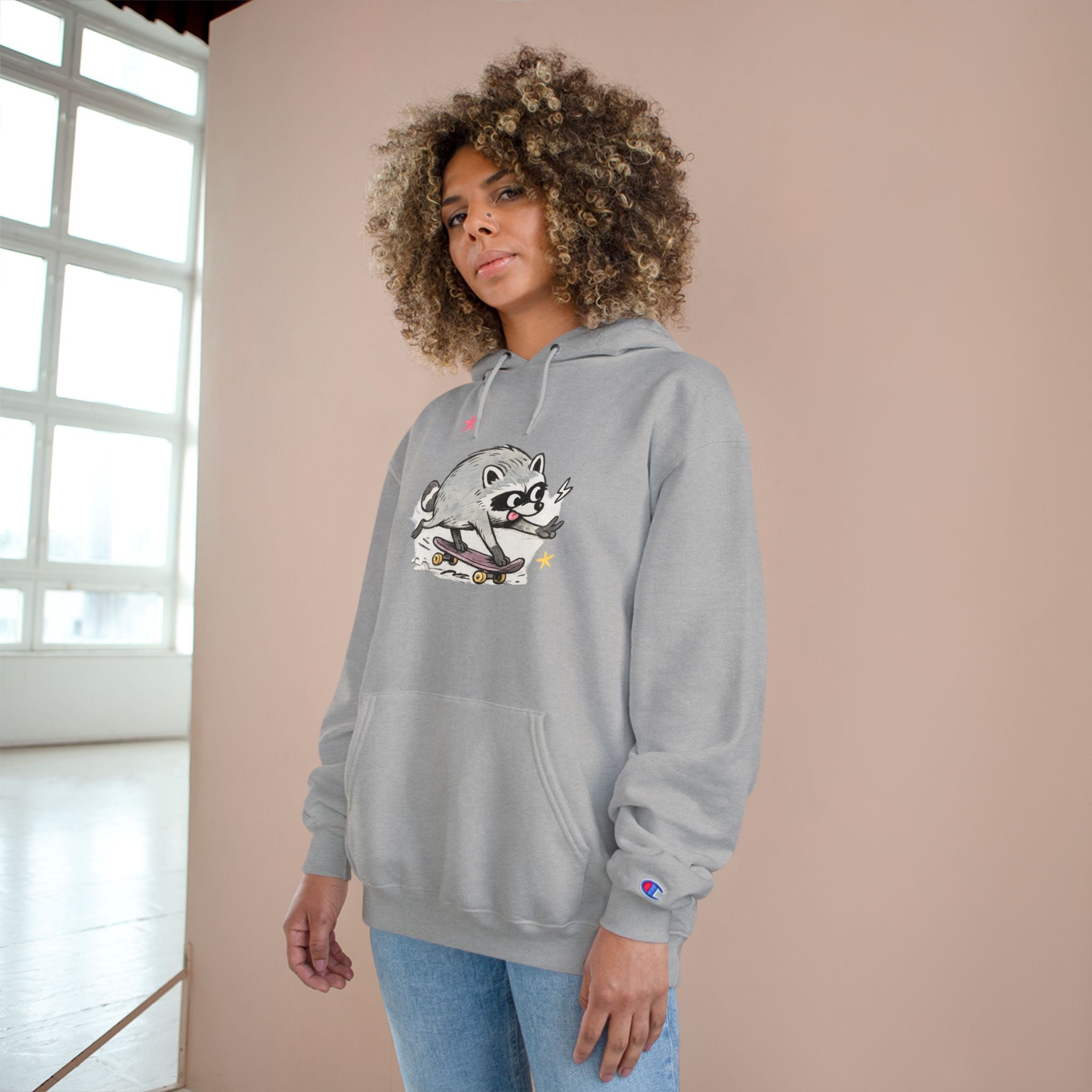 Champion Hoodie Design #3 Uni-Sex Multi-color Jimothy Skateboard Hoodie