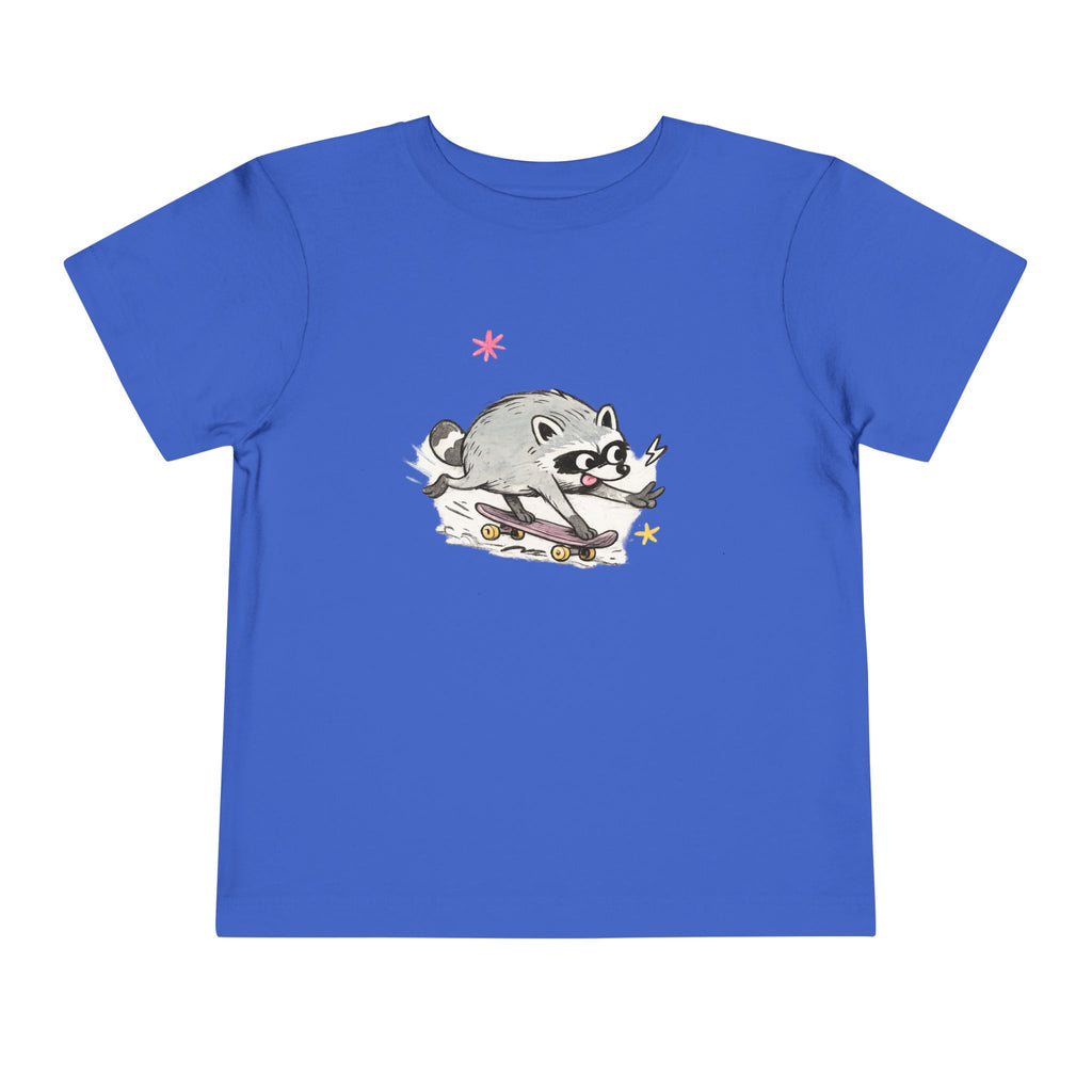 Toddler Tee — Design #3 Skateboarding Jimothy Kids Shirt