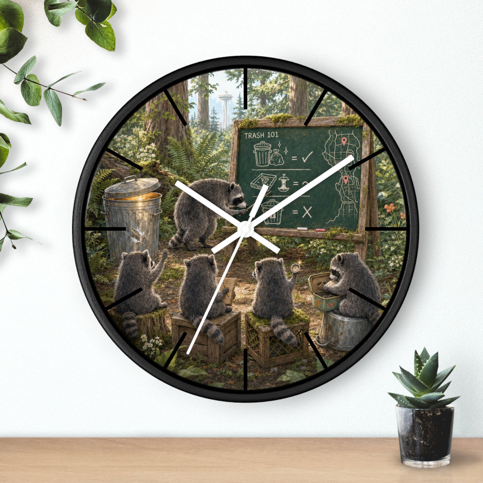 Multi-color Jimothy Wall Clock