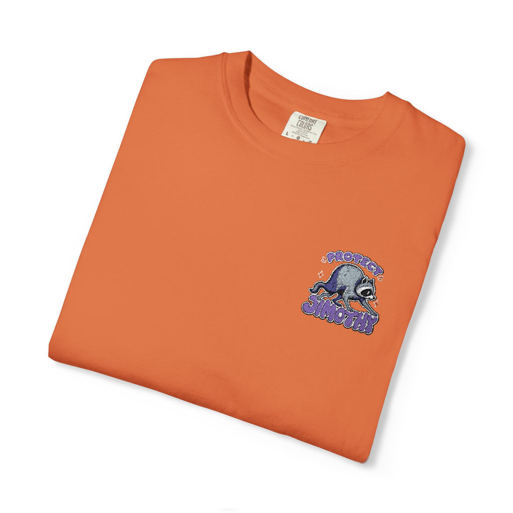 Uni-Sex Tee - Protect Jimothy Crew Chest Graphic Tee