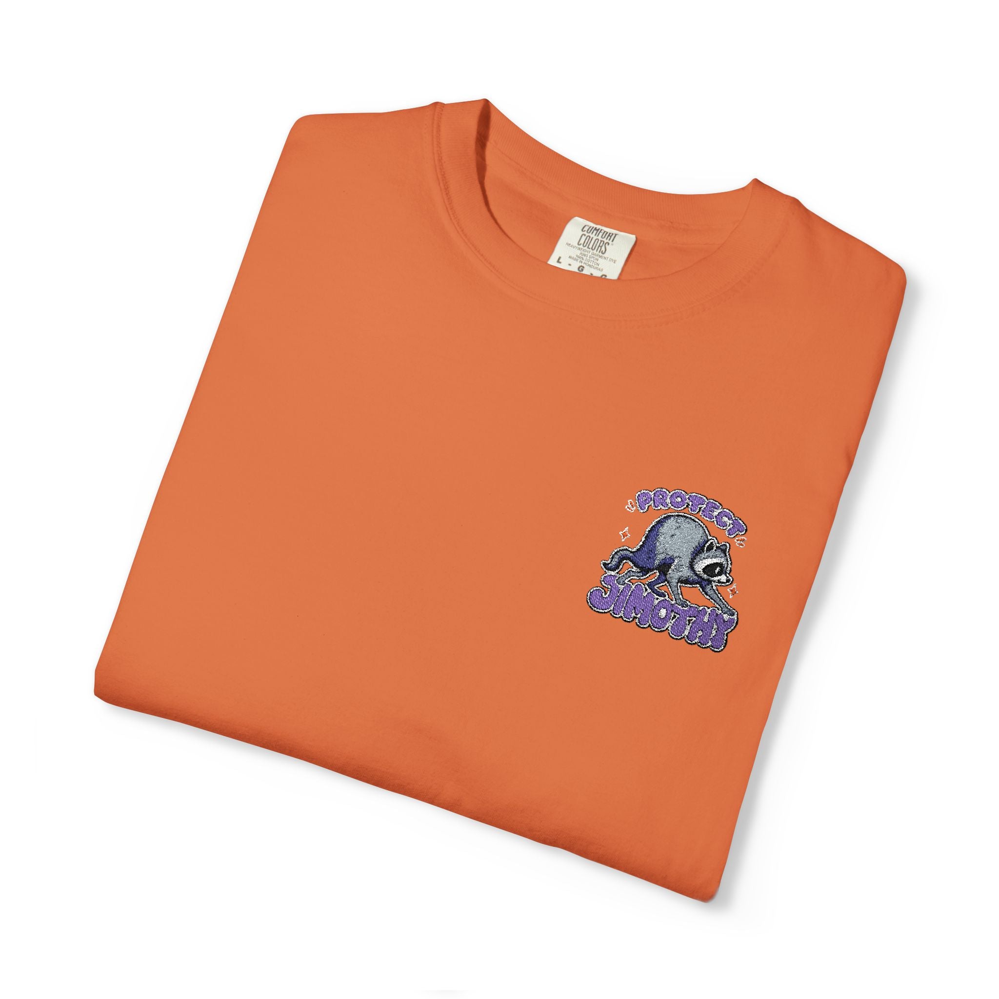 Uni-Sex Tee - Protect Jimothy Crew Chest Graphic Tee