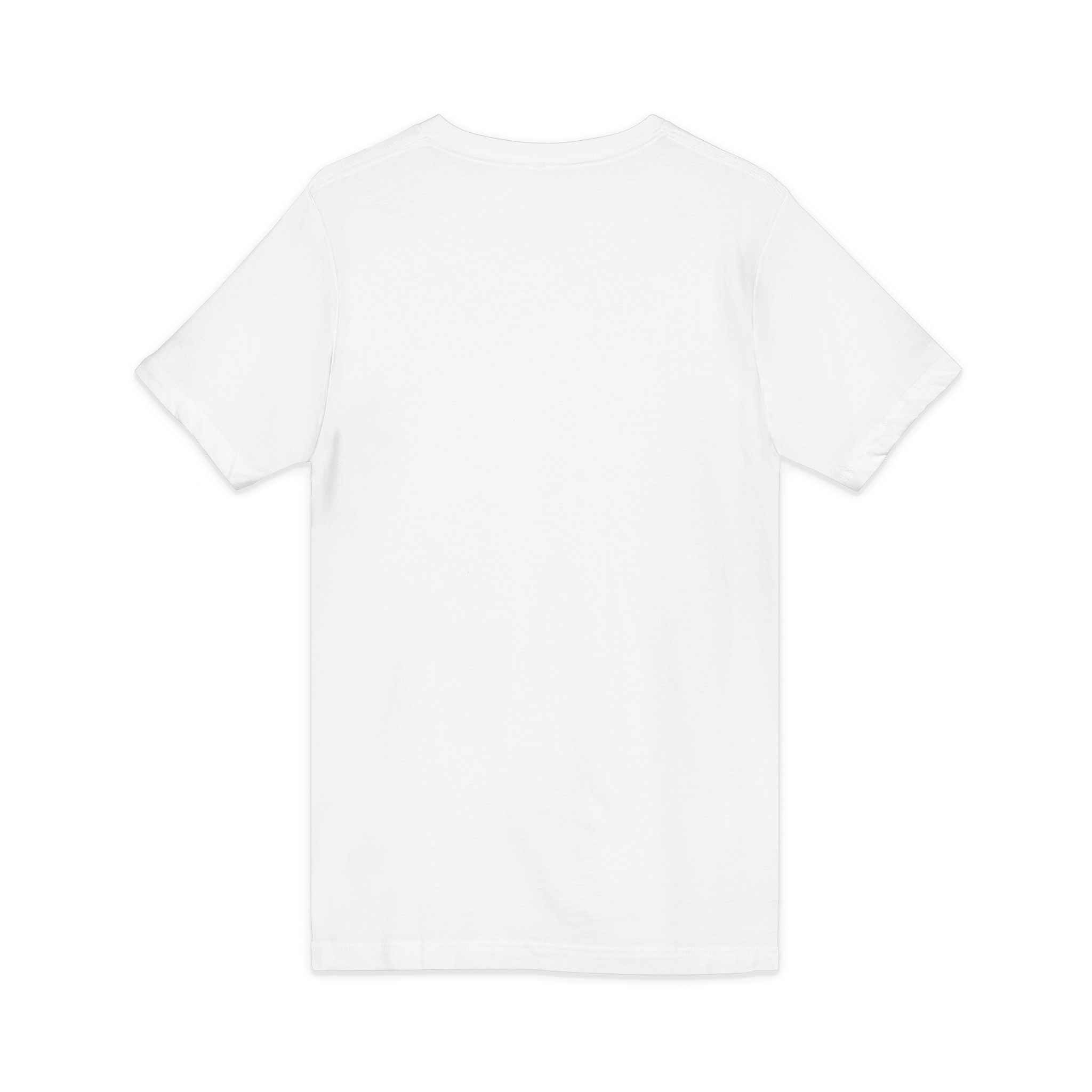 Unisex Hot Jimothy Summer V-Neck Tee — Retro Jimothy Iced Coffee Graphic T-Shirt