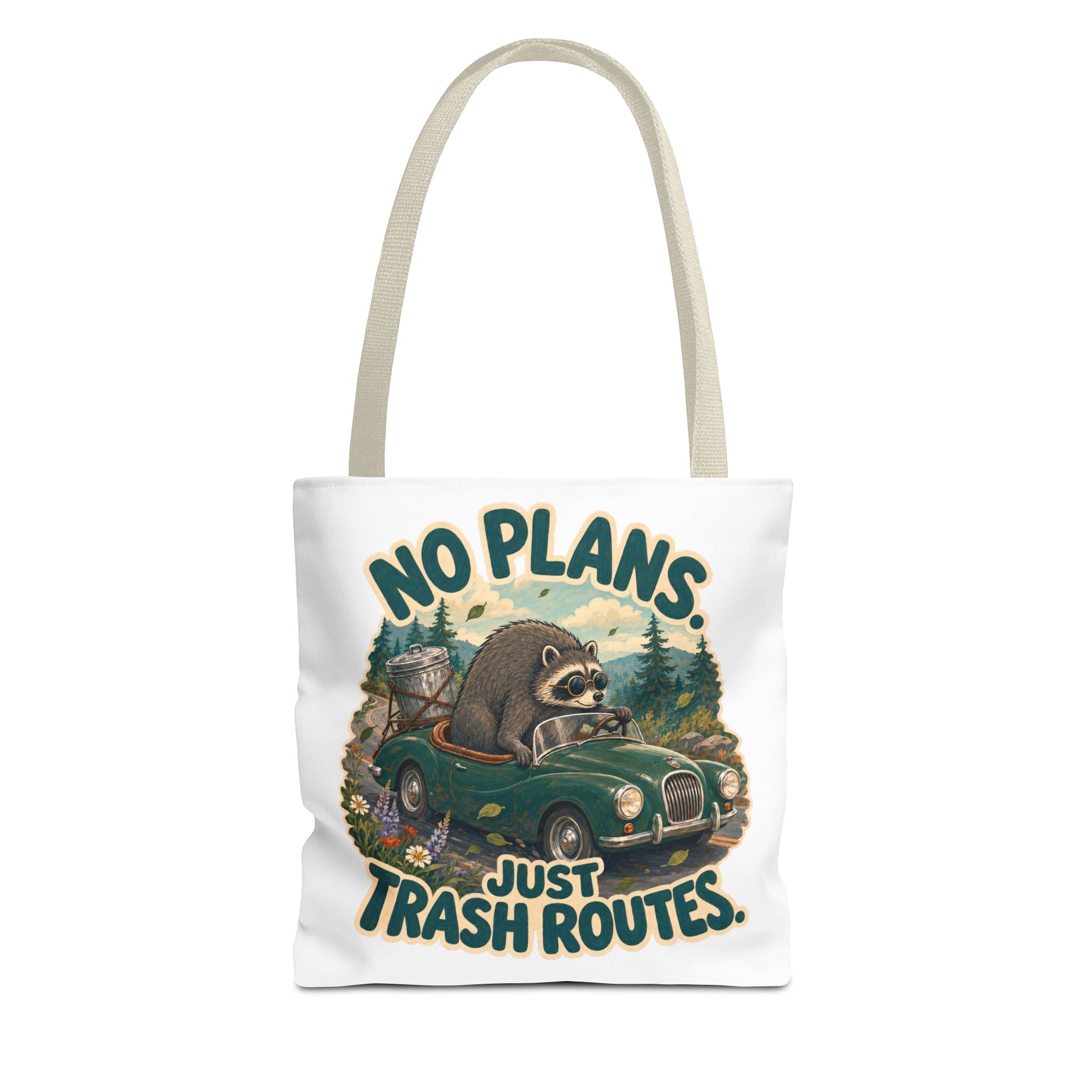 Multi-color Tote Bag -  Jimothy "No Plans Just Trash Routes"