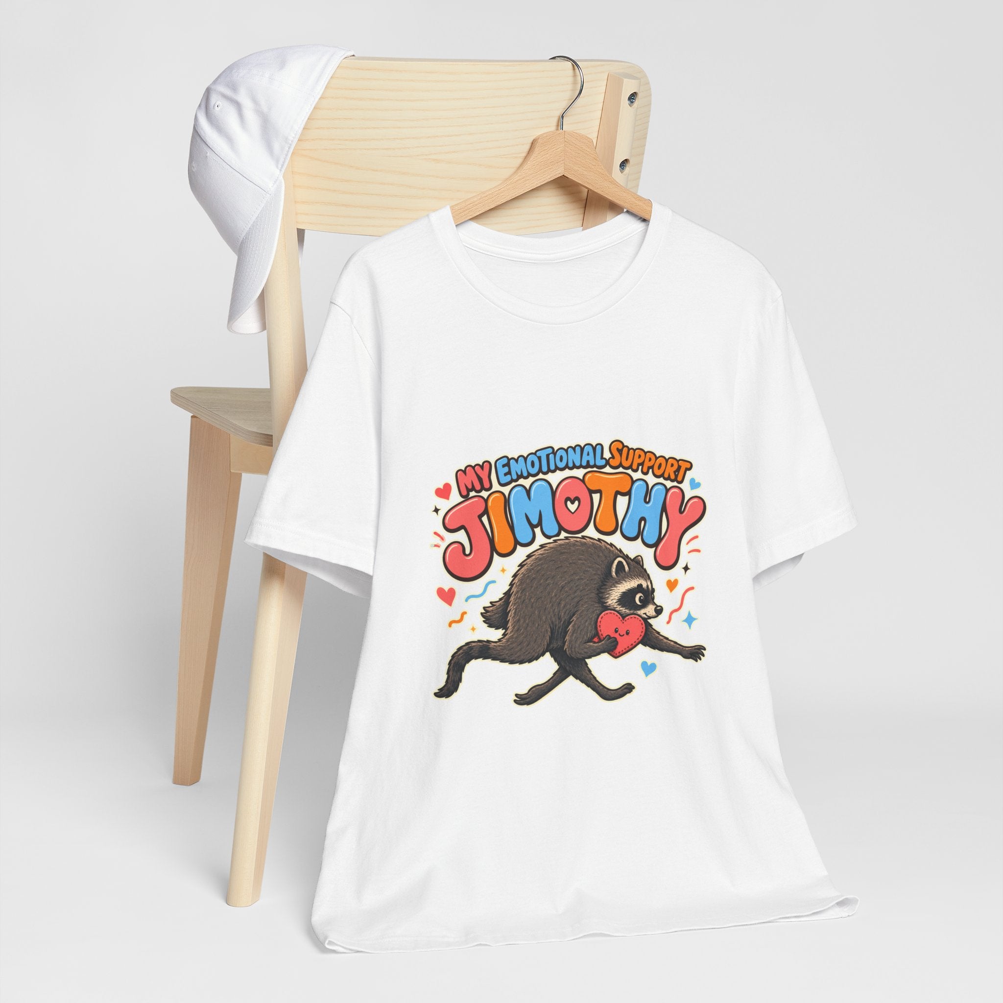 My Emotional Support Jimothy T-Shirt — Unisex Multi Colors
