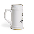 Cute Beer Stein Mug – "Jimothy" Ceramic German-Style Pint
