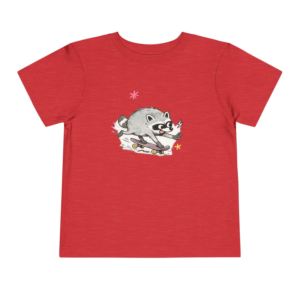 Toddler Tee — Design #3 Skateboarding Jimothy Kids Shirt