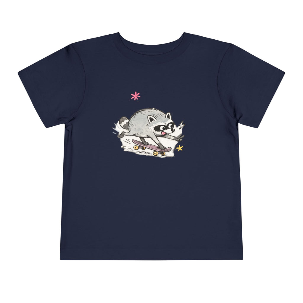 Toddler Tee — Design #3 Skateboarding Jimothy Kids Shirt