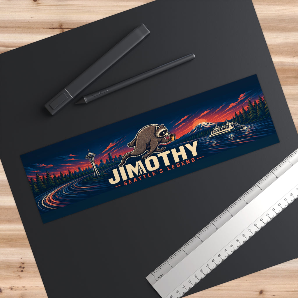 Bumper Sticker - 'Jimothy: Seattle's Legend' Scenic Sticker