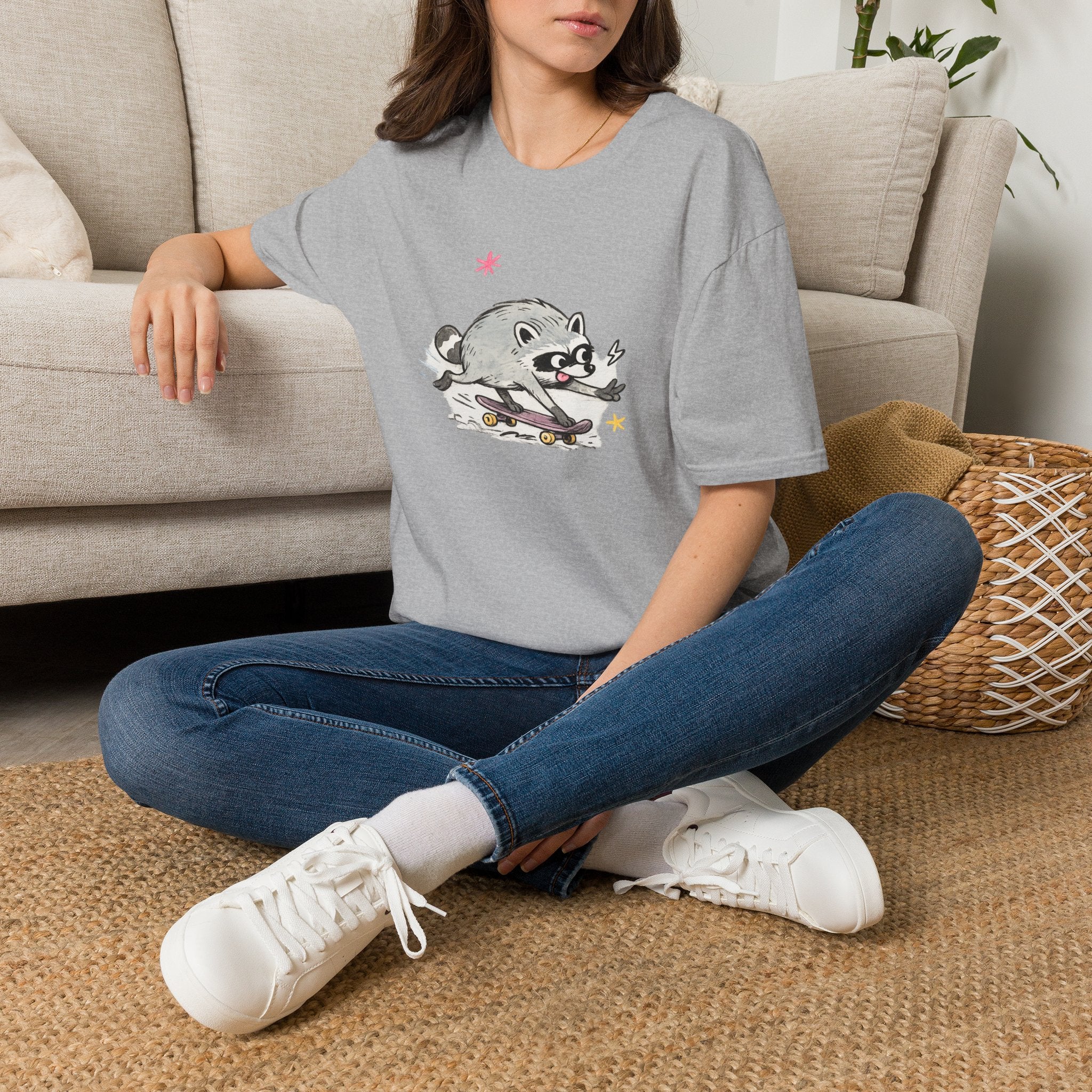 Design #3 Skateboarding Jimothy T-Shirt