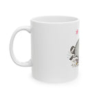Design #3 Jimothy Skateboarding Sketch Ceramic Mug  (11oz & 15oz)