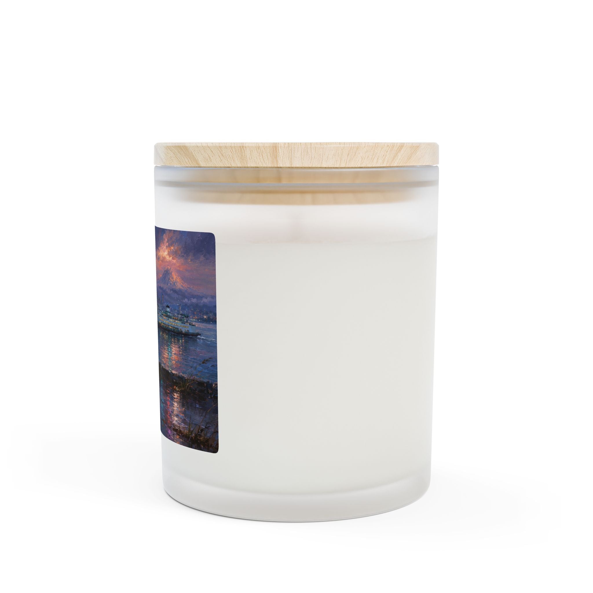 Multi-Scent Jimothy Nightscape Candle — Seattle Frosted Glass 11oz