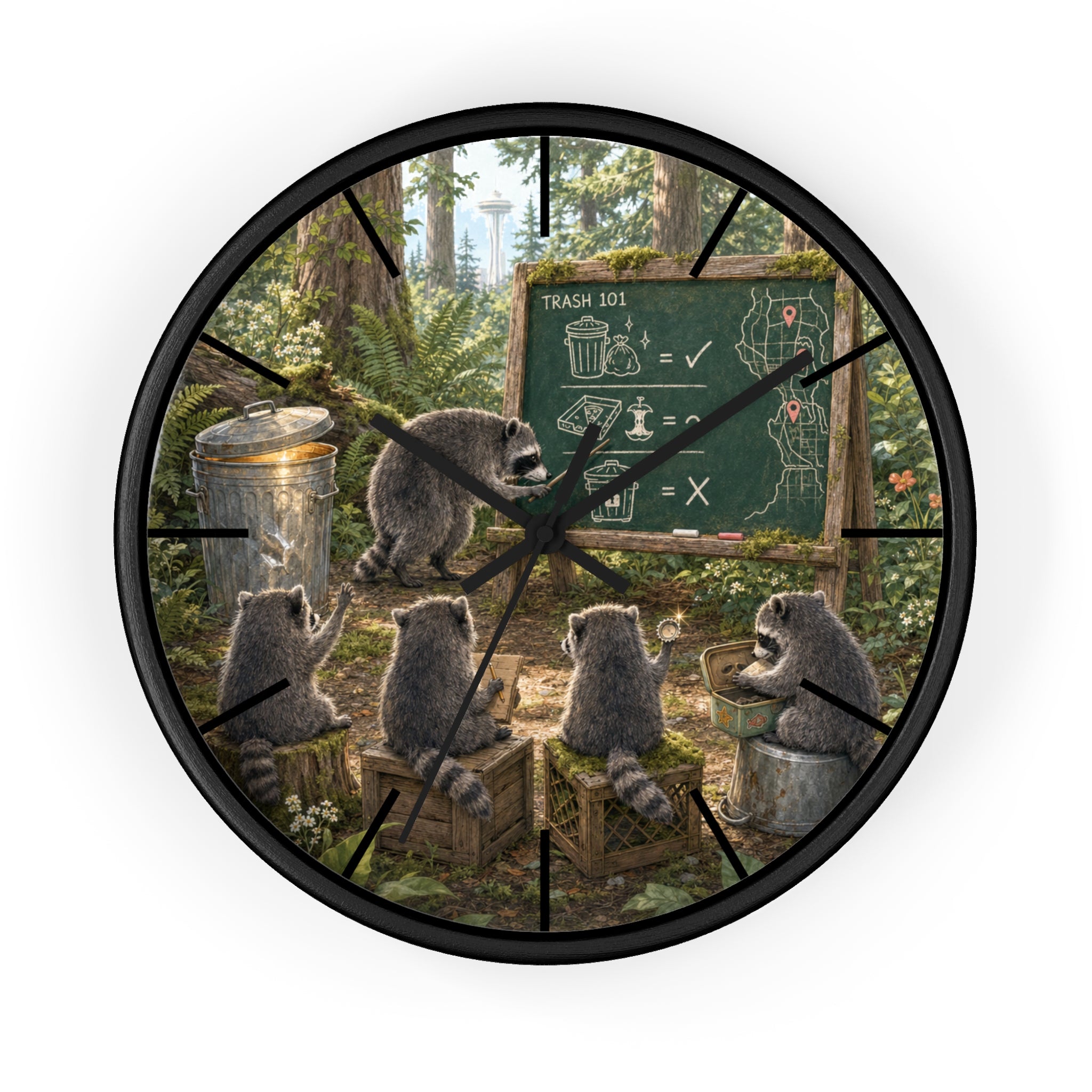 Multi-color Jimothy Wall Clock