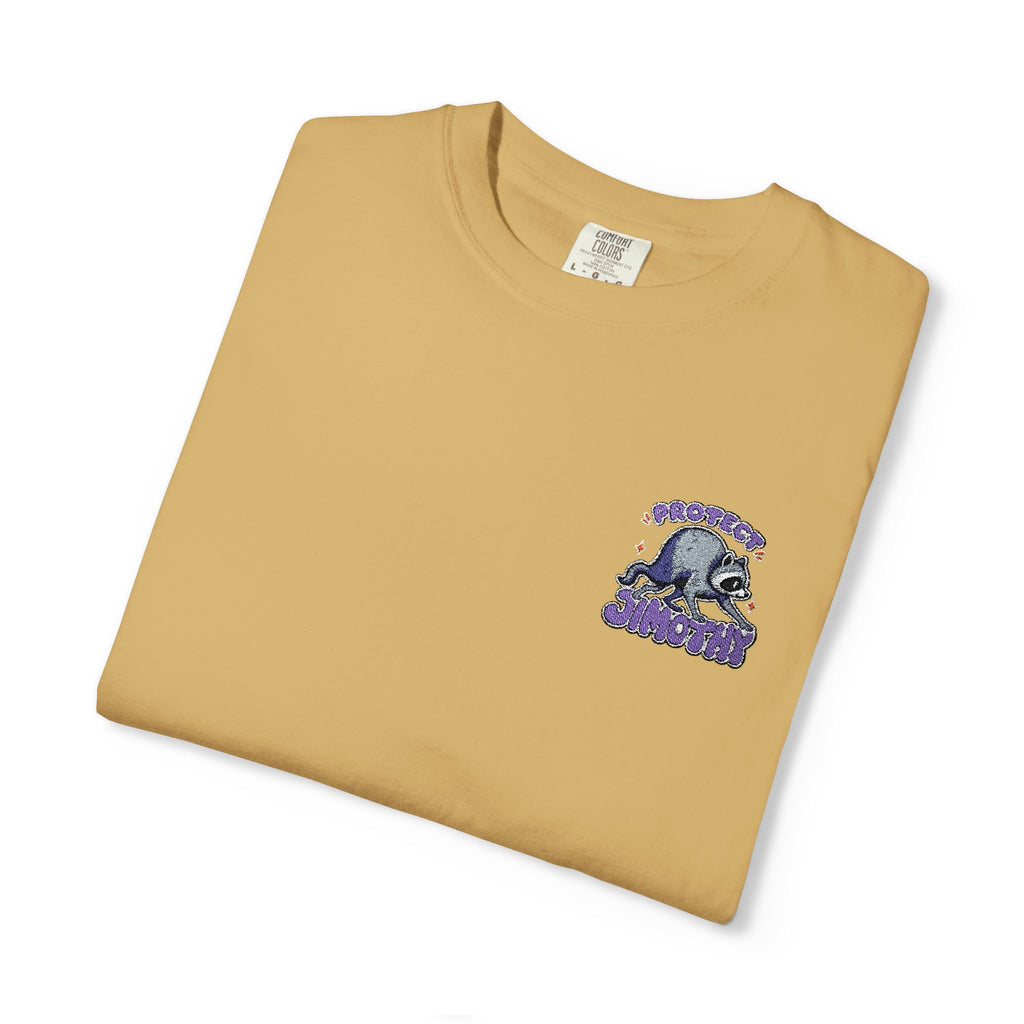 Uni-Sex Tee - Protect Jimothy Crew Chest Graphic Tee