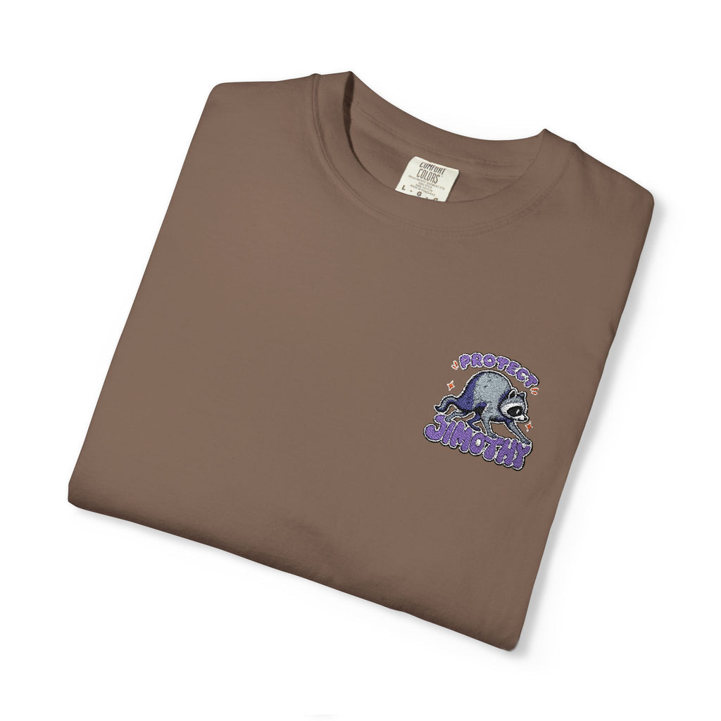 Uni-Sex Tee - Protect Jimothy Crew Chest Graphic Tee