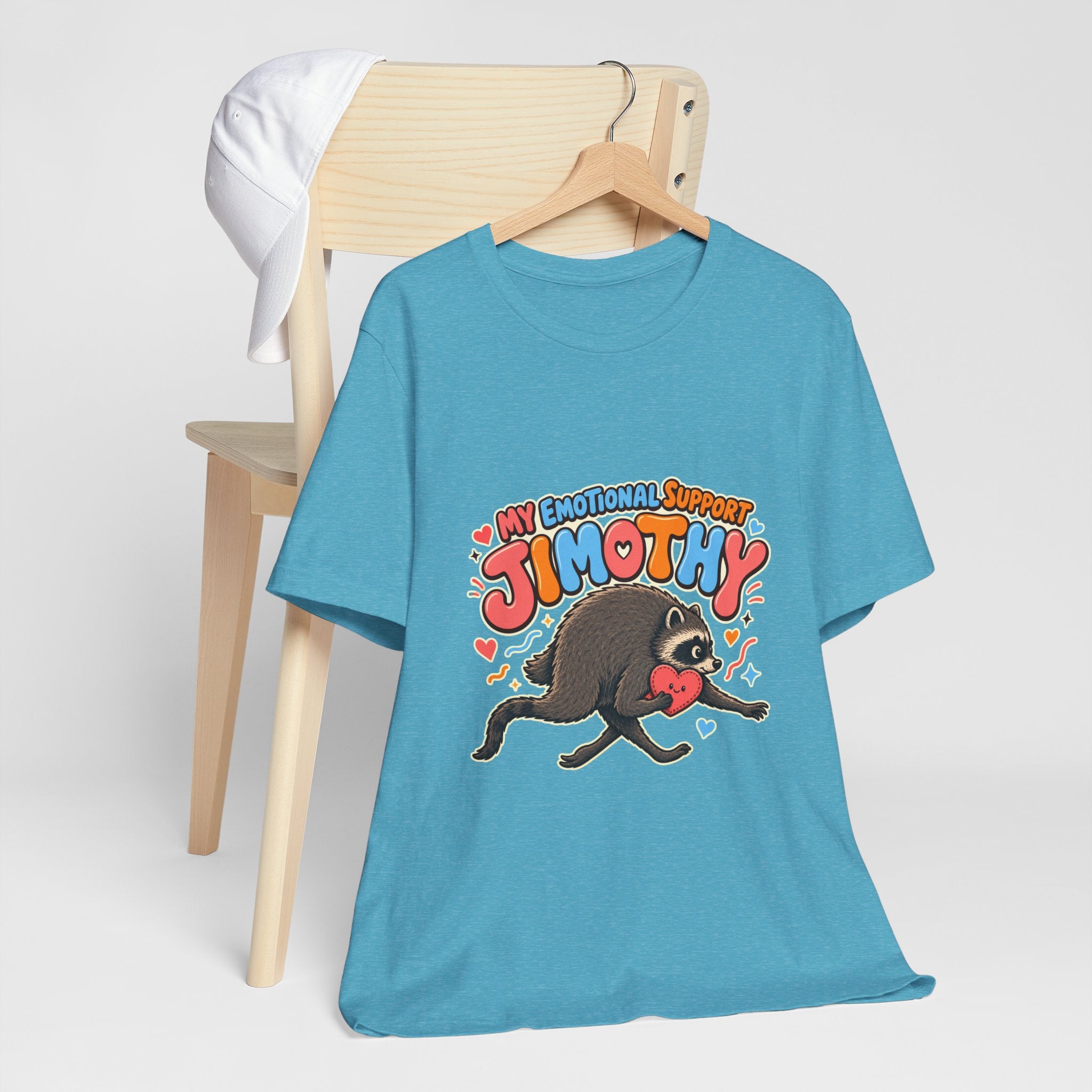 My Emotional Support Jimothy T-Shirt — Unisex Multi Colors
