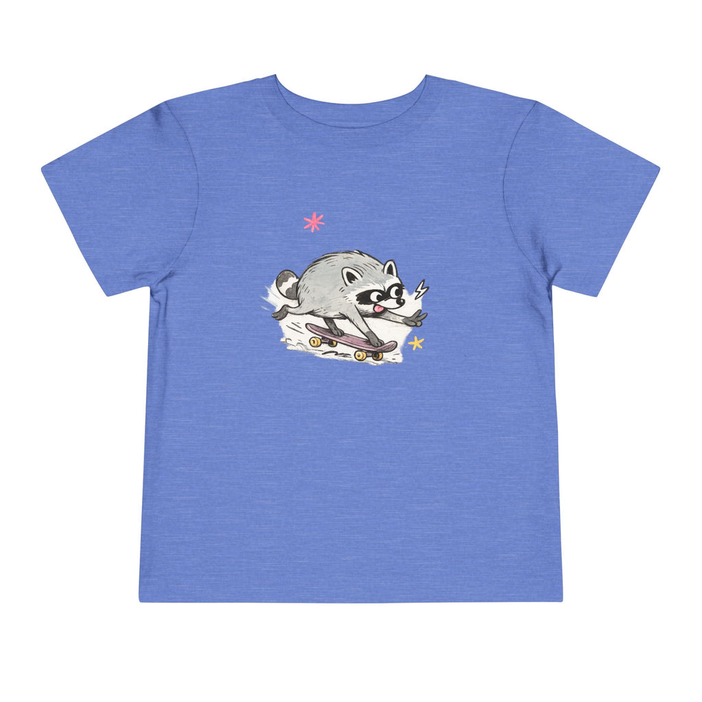 Toddler Tee — Design #3 Skateboarding Jimothy Kids Shirt