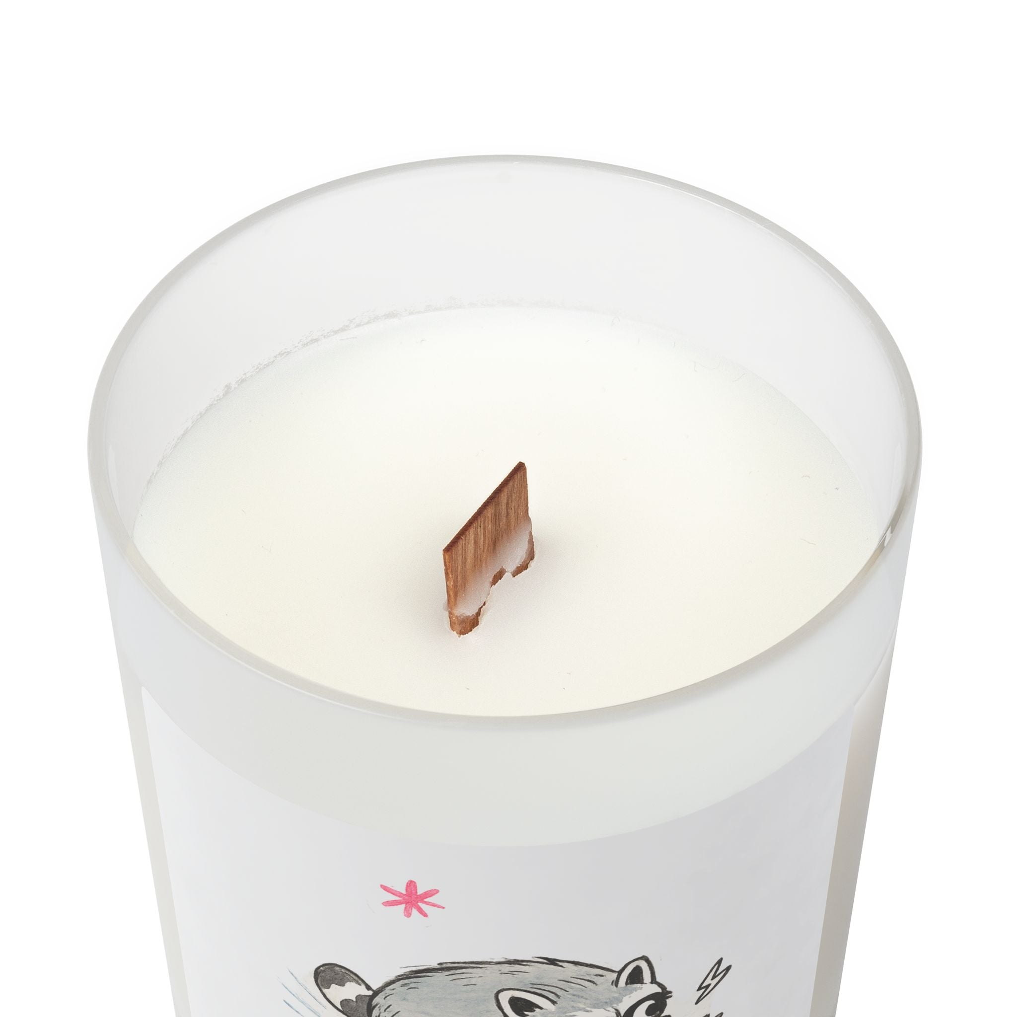Design #3 Skateboard Jimothy Frosted Glass Candle — 11oz Multi-Scented Candle