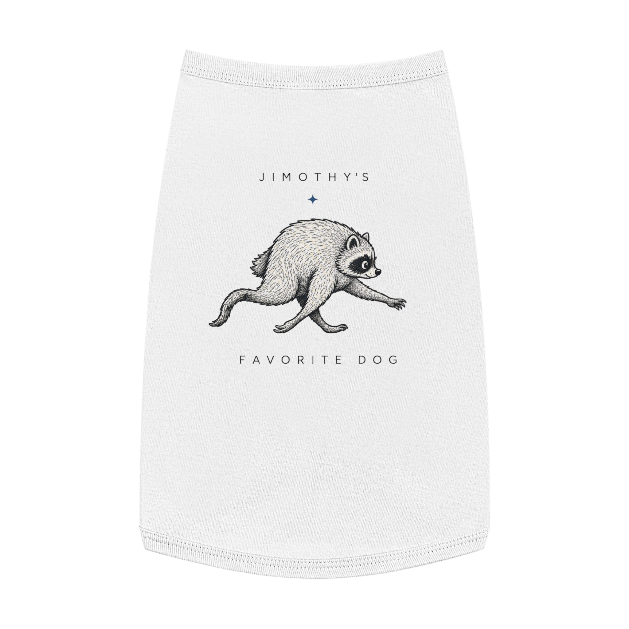 Jimothy Pet Tank Top – Cute Vintage Illustration Dog & Cat Tee
