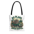 Multi-color Tote Bag -  Jimothy "No Plans Just Trash Routes"