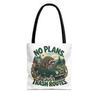 Multi-color Tote Bag -  Jimothy "No Plans Just Trash Routes"