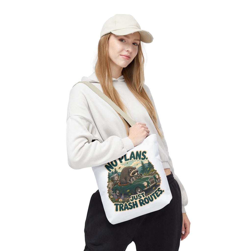 Multi-color Tote Bag -  Jimothy "No Plans Just Trash Routes"