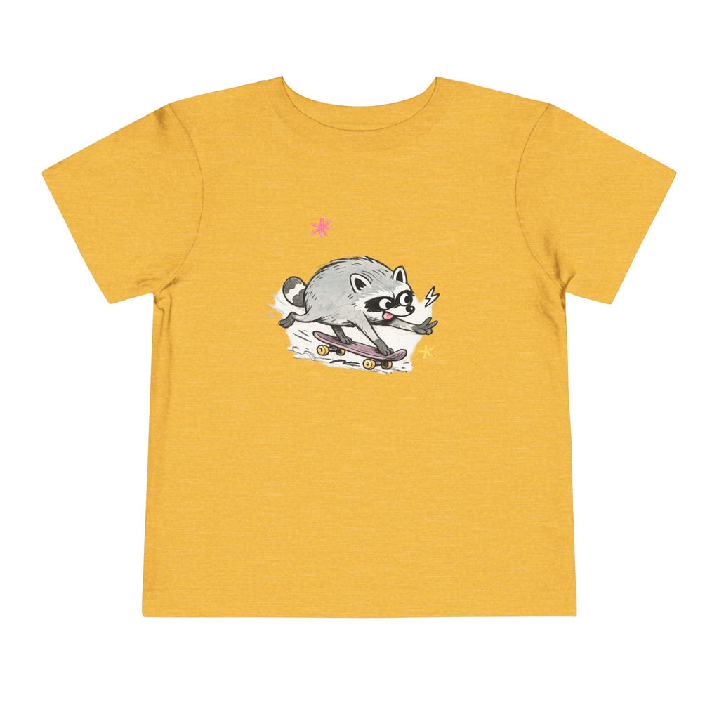 Toddler Tee — Design #3 Skateboarding Jimothy Kids Shirt