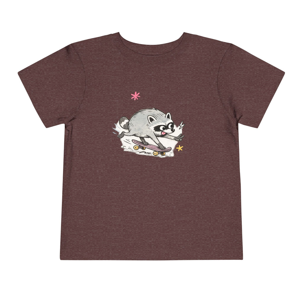 Toddler Tee — Design #3 Skateboarding Jimothy Kids Shirt
