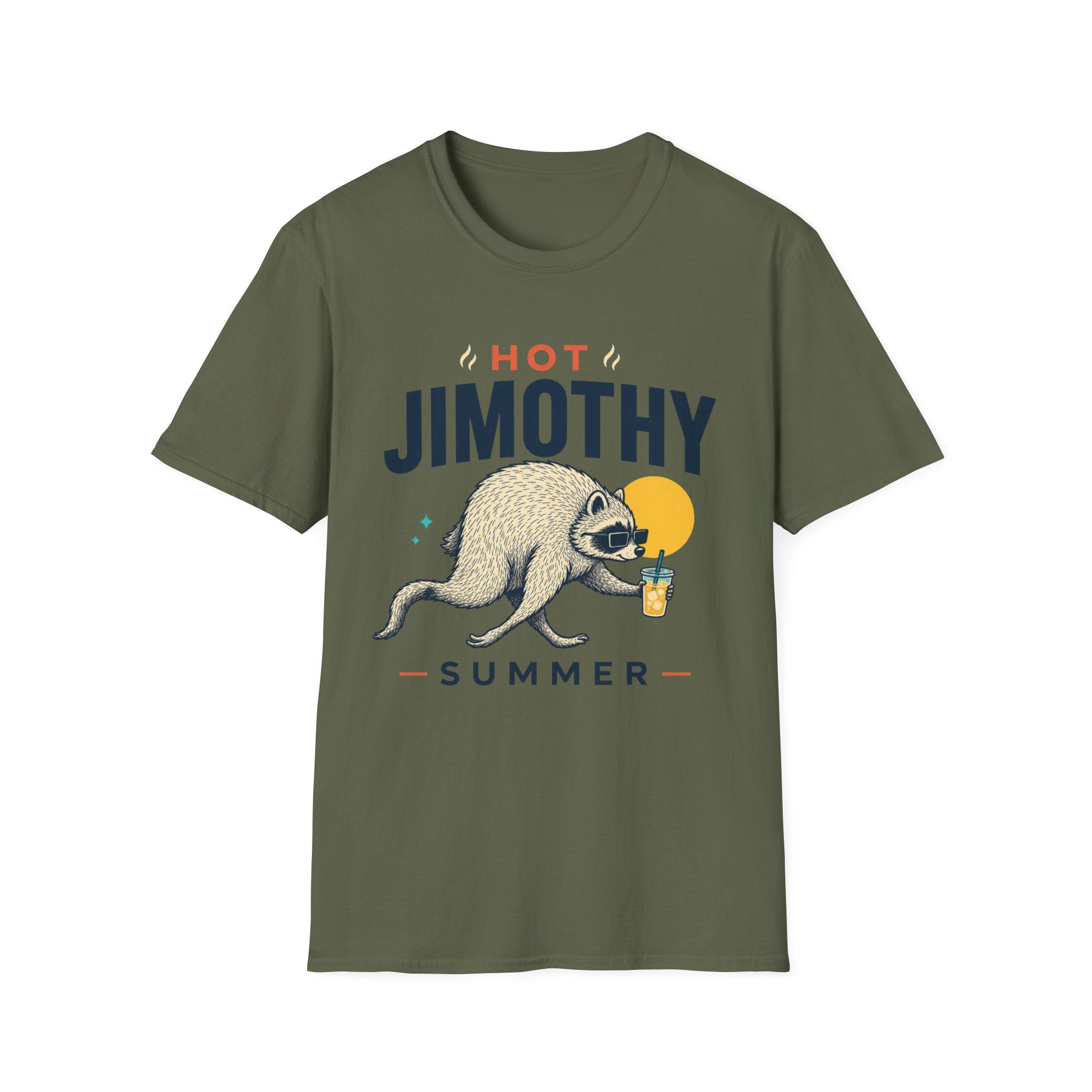 Unisex Multi-color - Hot Jimothy Graphic Tee