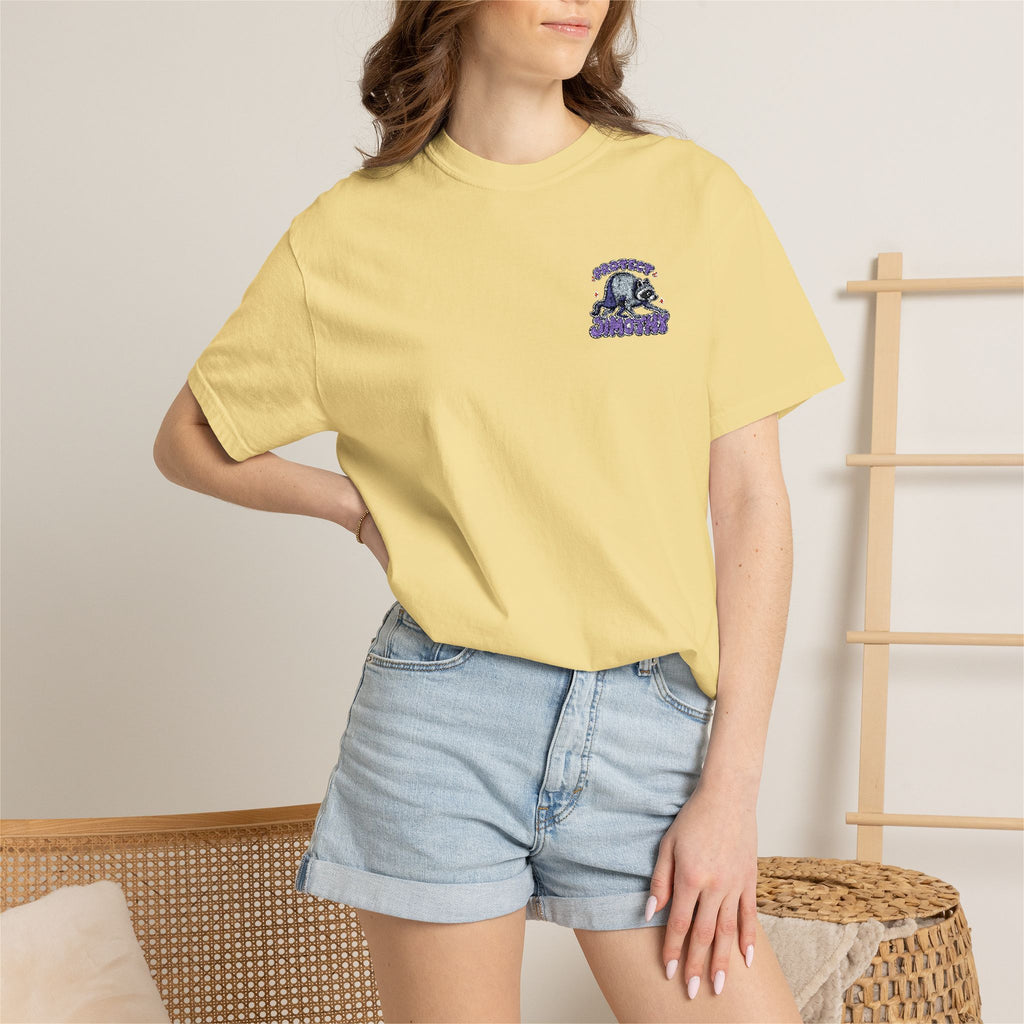 Uni-Sex Tee - Protect Jimothy Crew Chest Graphic Tee