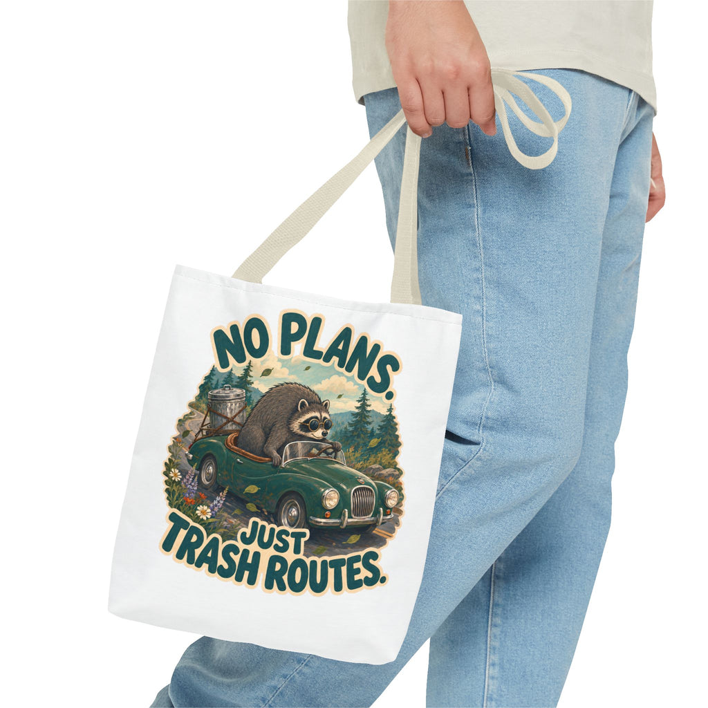Multi-color Tote Bag -  Jimothy "No Plans Just Trash Routes"