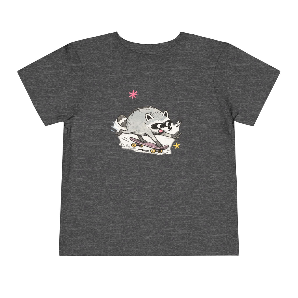 Toddler Tee — Design #3 Skateboarding Jimothy Kids Shirt