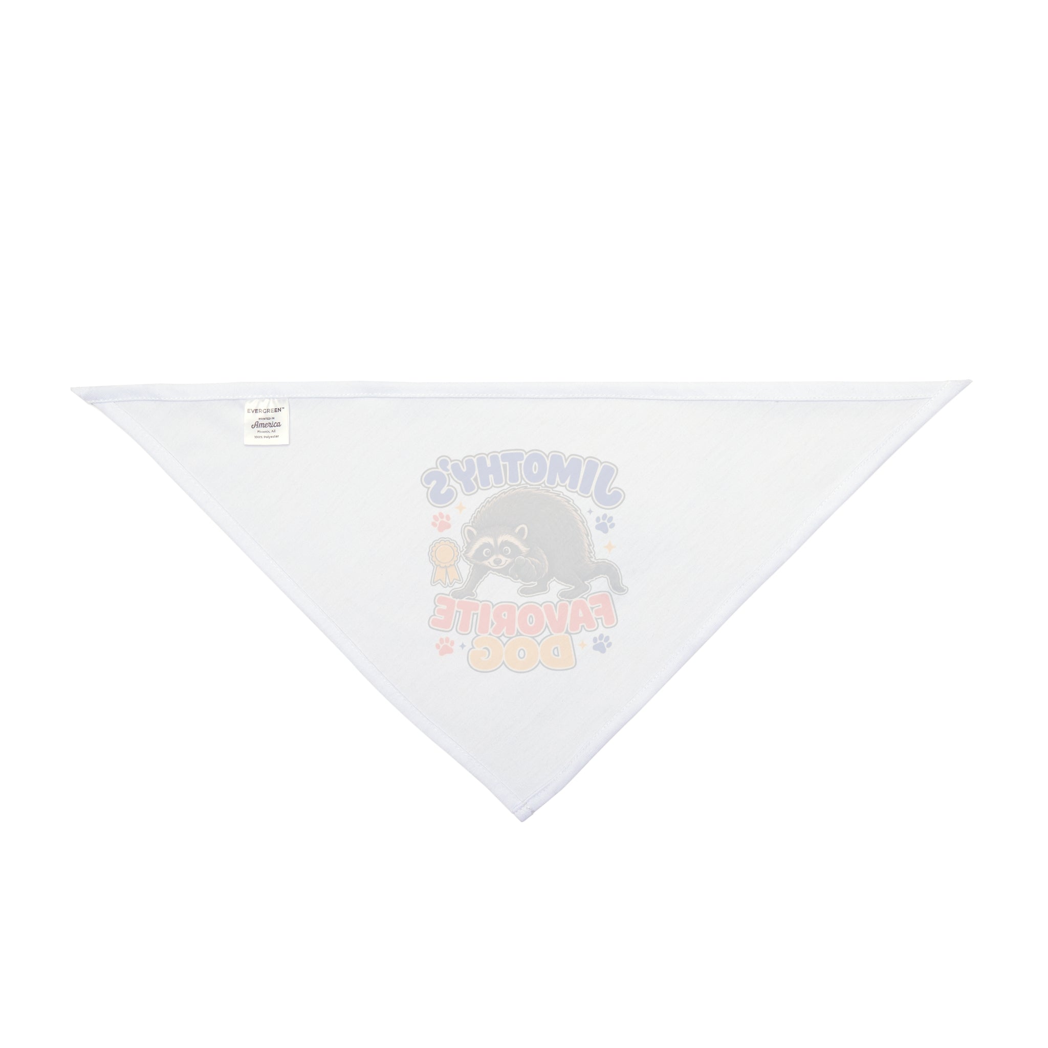 Jimothy's Favorite Dog Pet Bandana