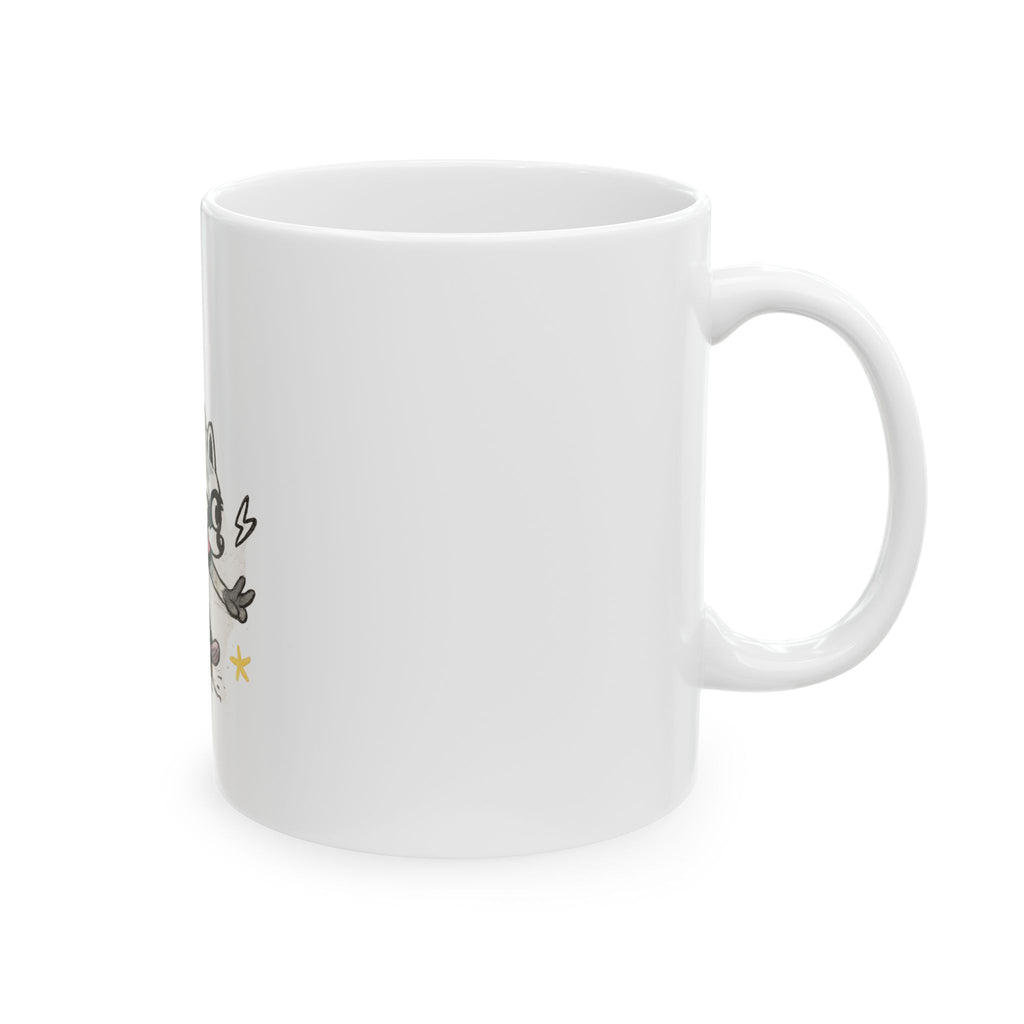 Design #3 Jimothy Skateboarding Sketch Ceramic Mug  (11oz & 15oz)