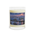 11oz Scented Candle with City Harbor Raccoon Artwork