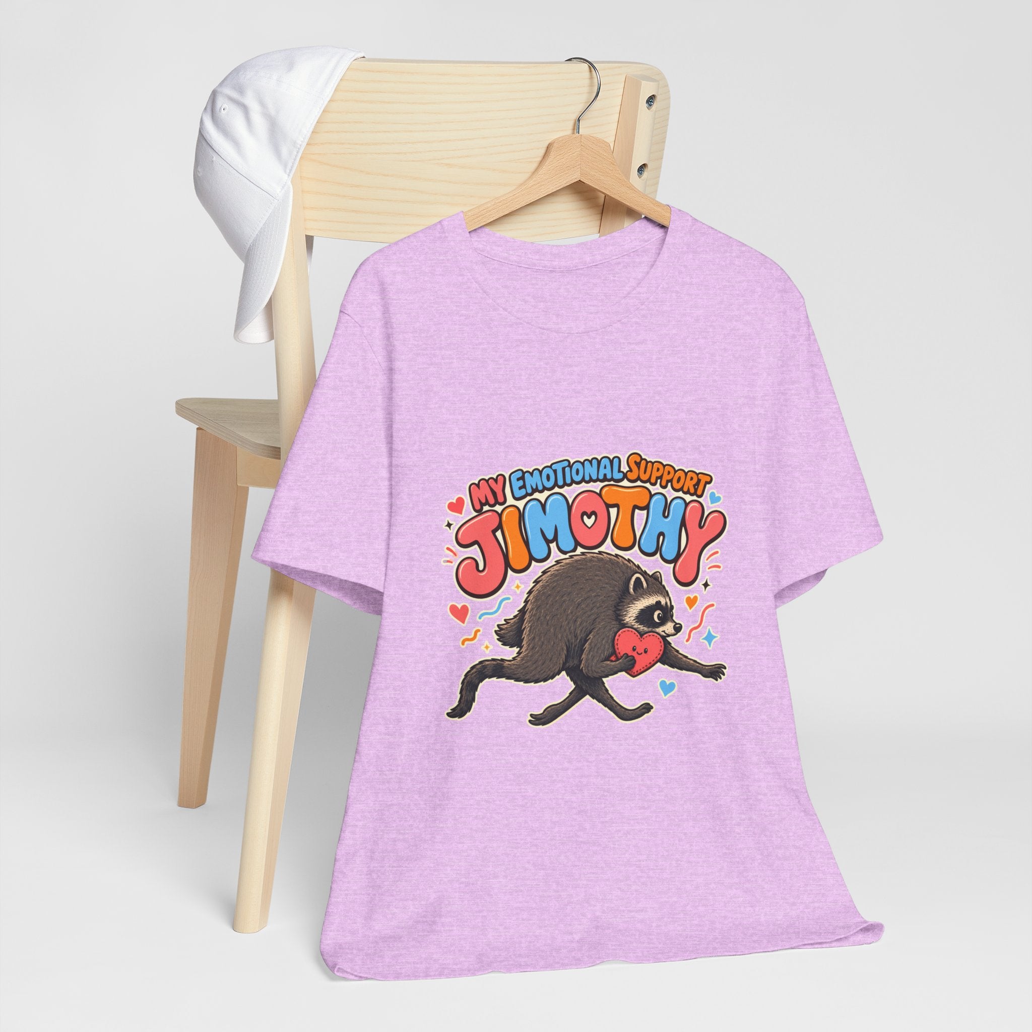 My Emotional Support Jimothy T-Shirt — Unisex Multi Colors