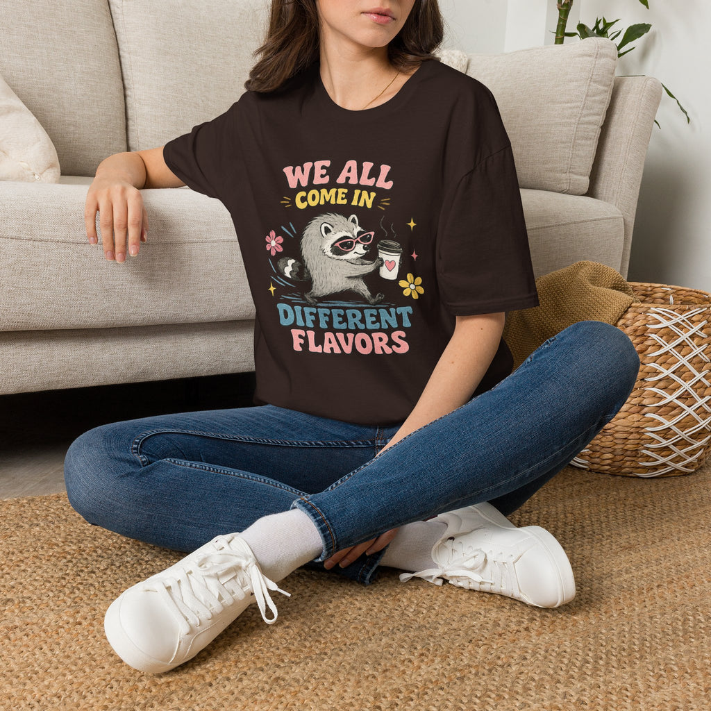T-Shirt — "We All Come In Different Flavors" Design #4