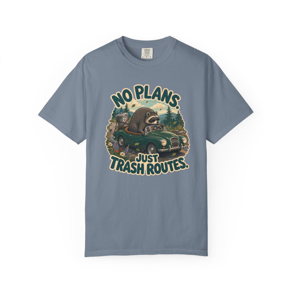 Unisex Multi-Color - Jimothy No Plans Just Trash Routes T-Shirt