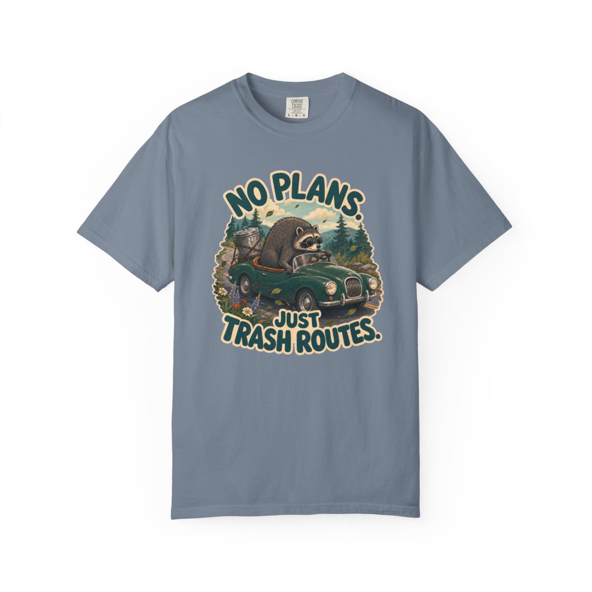 Unisex Multi-Color - Jimothy No Plans Just Trash Routes T-Shirt